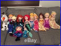 disney store soft princess dolls