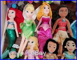 disney plush princess dolls