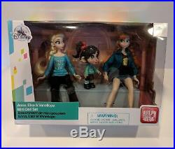 Vanellope with Anna and Elsa Mini Doll Set Ralph Breaks The Internet