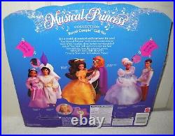 #10545 Vintage Mattel Disney Musical Princess Royal Couple Belle & the Beast
