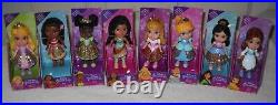 #11867 NRFB Jakks Pacific 8 Disney Princess Mini Dolls