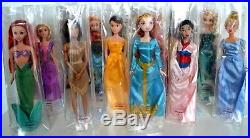 13 Disney Princess Dolls/Rapunzel/Belle/Ariel/Tiana/Mulan/Pocahontas/Frozen/Snow