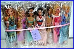 13 Disney Princess Dolls/Rapunzel/Belle/Ariel/Tiana/Mulan/Pocahontas/Frozen/Snow