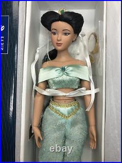 14 Tonner Walt Disney Showcase Aladdin Princess Jasmine Beautiful Doll MIB