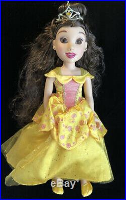 18 PRINCESS & ME Doll Lot (6) Disney/Jakks 2010 AURORA RAPUNZEL BELLE ARIEL +