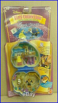 1995 Disney Beauty and the Beast Tiny Collection Mattel Polly Pocket NEW MIP