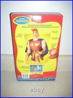 1996 Disney GOLDEN GLOW HERCULES Mattel Action Figure Hero Barbie Ken Doll 4011