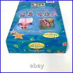 1997 Mattel Disney The Little Mermaid PRINCESS MERMAID ARIEL Barbie Doll NOS