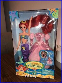 1997 Princess Mermaid Ariel Little Mermaid Doll Vintage Disney Ariel Barbie