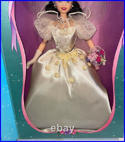 1997 Walt Disney Princess Snow White & 7 Dwarfs Wedding Doll Barbie 3rd Series