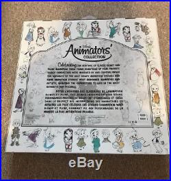 1st Edition Disney Princess Animator Mini Doll Set Gift Belle Ariel Tangled New