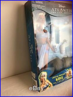 2000 Disney Atlantis Crystal Princess Kida Boxed Mint Working Necklace Doll