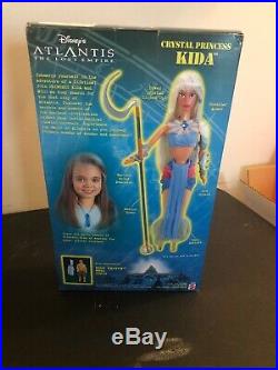 2000 Princess Kida Atlantis The Lost Empire Disney Crystal Princess Barbie Doll