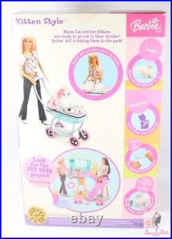 2003 Posh Pets Kitten Style Barbie Doll