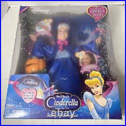2005 Disney Princess Special Edition Cinderella Fairy Godmother Doll NEW Rare