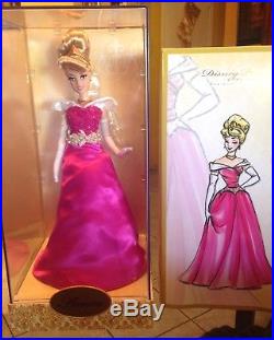 2011 Disney Store Designer Collection Princess Aurora Sleeping Beauty Doll LE