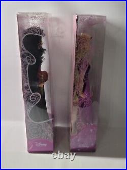 2012 Disney Store Tangled Rapunzel Mother Gothel and Rapunzel 12 Doll New