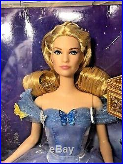 2014 Disney Live Action Cinderella Royal Ball Lily James Doll Damaged Box