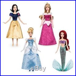 2016 Disney Store Princess Classic 12 Barbie Doll Collection Gift Set 11 Dolls