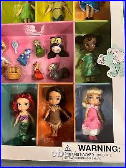 2018 Disney Animators Collection Gift Set 13 doll set NRFB RARE