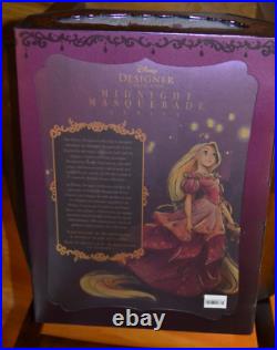 2020 Disney Princess Designer Collection Midnight Masquerade Rapunzel Tangled LE