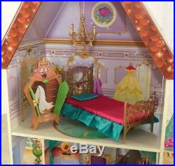 20! A. Kidkraft Disney Princess Belle Enchanted Dollhouse Fits Barbie Sized Dolls