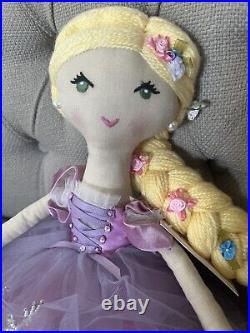 28 Pottery Barn Kids The Princess & The Pea Rag Doll Stuffed Animal Plush Toy
