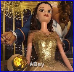 4 Mattel Disney Sparkle Princess Jasmine Ariel Belle Aurora Dolls NRFB 2004
