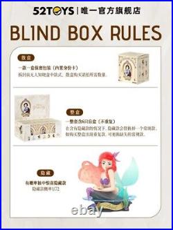 52 TOYS Disney Princess Art Gallery Series 6 pcs Blind Box Brand New HOT