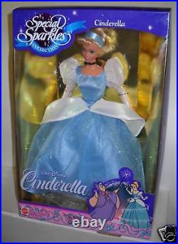 #5409 NRFB Vintage Mattel Disney Special Sparkles Cinderella Doll