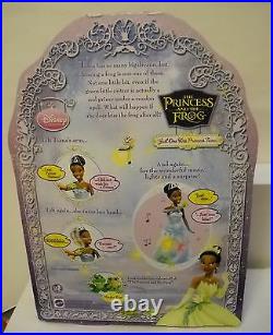 #5921 NRFB Mattel Disney Princess & the Frog Just One Kiss Princess Tiana Doll