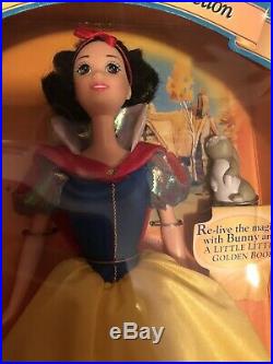 5 Mattel Disney Princess Stories Jasmine Snow Aurora Belle Cinderella Doll NRFB