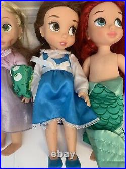 7 Disney 16 Princess Toddler Animator Doll Lot