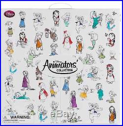 AUTHENTIC DISNEY Disney Animator Collection Mini Doll Gift Set -5''/12.7CM NIB