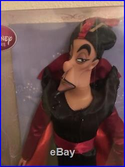 Aladdin Princess Jasmin Evil Villain 12 Jafar Vinyl Classic Disney Movie Doll