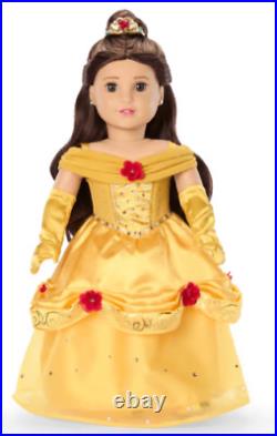 American Girl Disney Princess 18 Doll Belle BNIB withCOA Disney Belle Doll