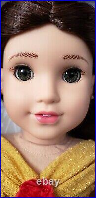 American Girl Disney Princess 18 Doll Belle BNIB withCOA Disney Belle Doll