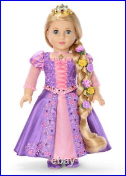 American Girl Disney Princess Collector Rapunzel Doll 18 inches New