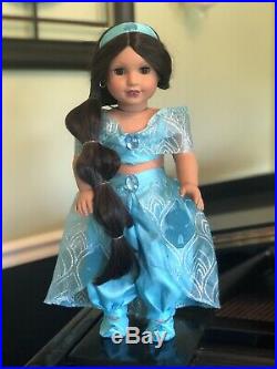 American Girl Doll Custom Jasmine Disney Princess