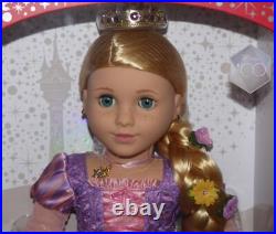 American Girl LE Disney Princess Rapunzel Collector Doll 2023 Swarovski Crystals