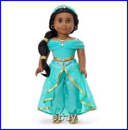 American girl Disney Princess Jasmine Doll Collector's Limited edition. NIB