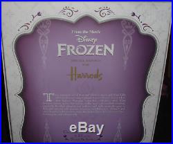 Anna and Elsa Limited Edition of 100 17 Harrods Exclusive Dolls Disney Frozen