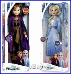 Anna or Elsa Frozen 2 Doll 20,8 Disney Princess Original Exclusive Baby Brink