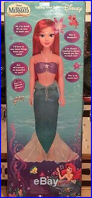 Ariel/little Mermaid Life Size Talking Doll, Nib, 39 Inch, Rare/limited Edition