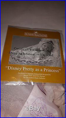 Ashton Drake So Truly Real Disney Pretty As A Princess Baby Doll By Elly Knoops
