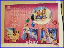 Aurora's Slumber Party Disney Sleeping Beauty Dolls & Accessories Bed Book NIB