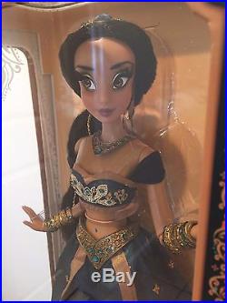 Authentic Limited Edition Disney Store Teal Princess Jasmine Doll 17