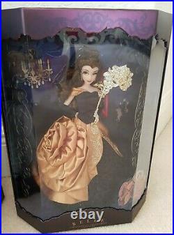 BELLE Disney Princess Midnight MASQUERADE Designer Doll Limited Edition FreeShip