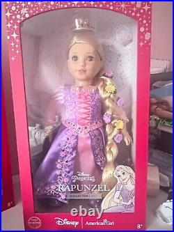 BRAND NEW American Girl Disney Princess Rapunzel Collector Doll Limited Edition