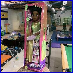 BRAND NEW! Disney Princess Playdate Tiana 32 Tall Doll Storytelling Accessories